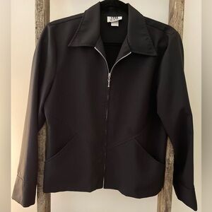STAR CCC Clothing Company Black Zipper Jacket Size M